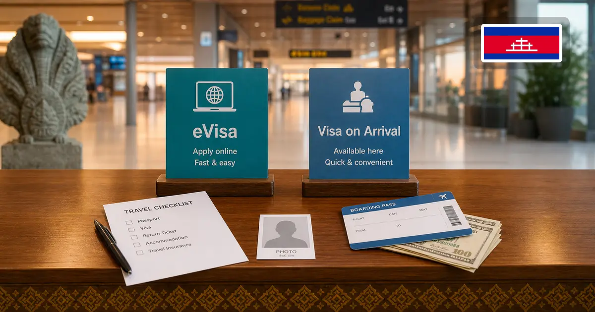 Cambodia Visa on Arrival vs eVisa: Should You Apply Online or at the Airport?