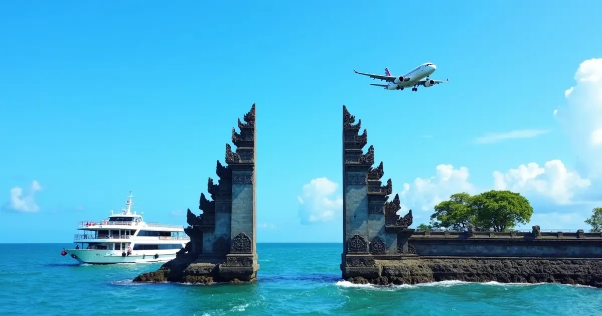 Elegir el puerto de entrada correcto en Indonesia: Bali, Yakarta, fronteras terrestres y puertos marítimos