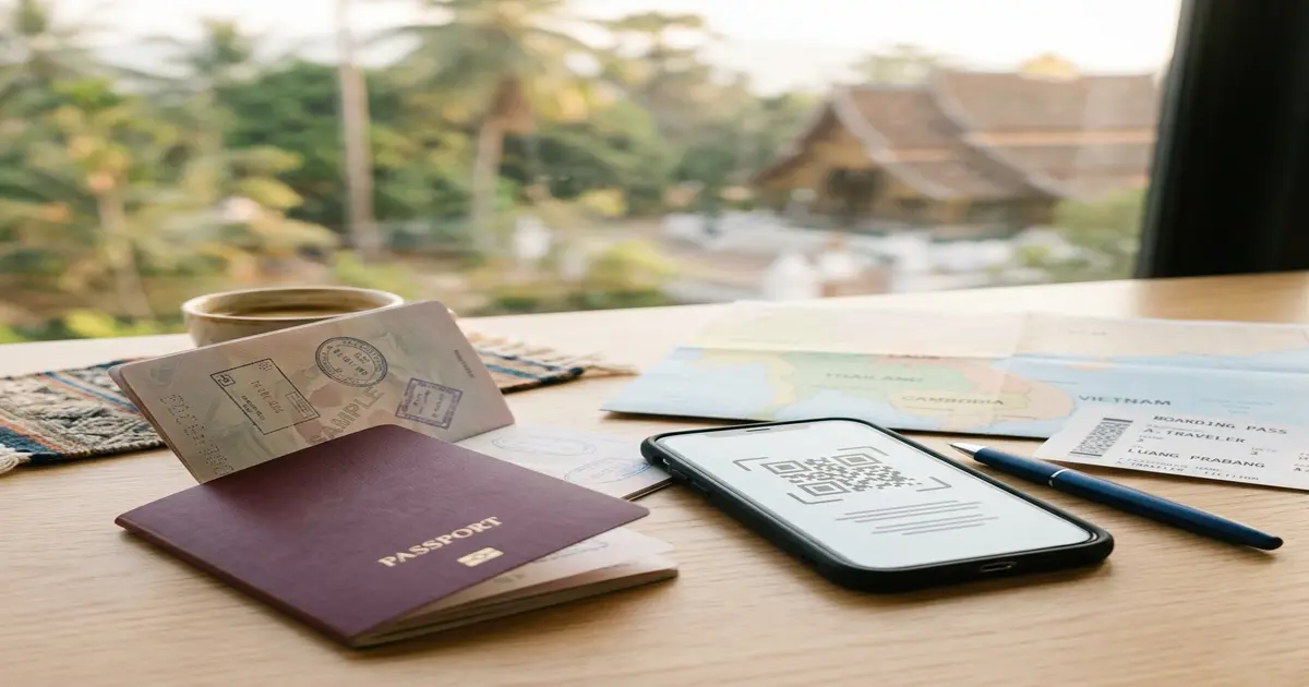 Lao Digital Immigration Form (LDIF): Arrival and Departure QR Registration
