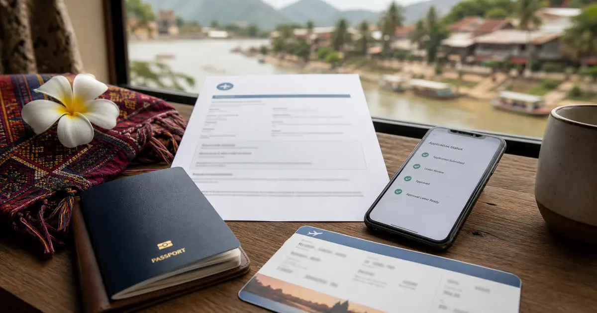 Laos eVisa Status and Approval Letter: What to Download, Print, and Check