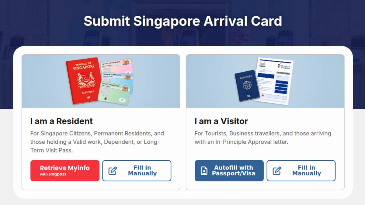 Fehler beim Absenden der SG Arrival Card: offizielle Schritte und erste Prüfpunkte