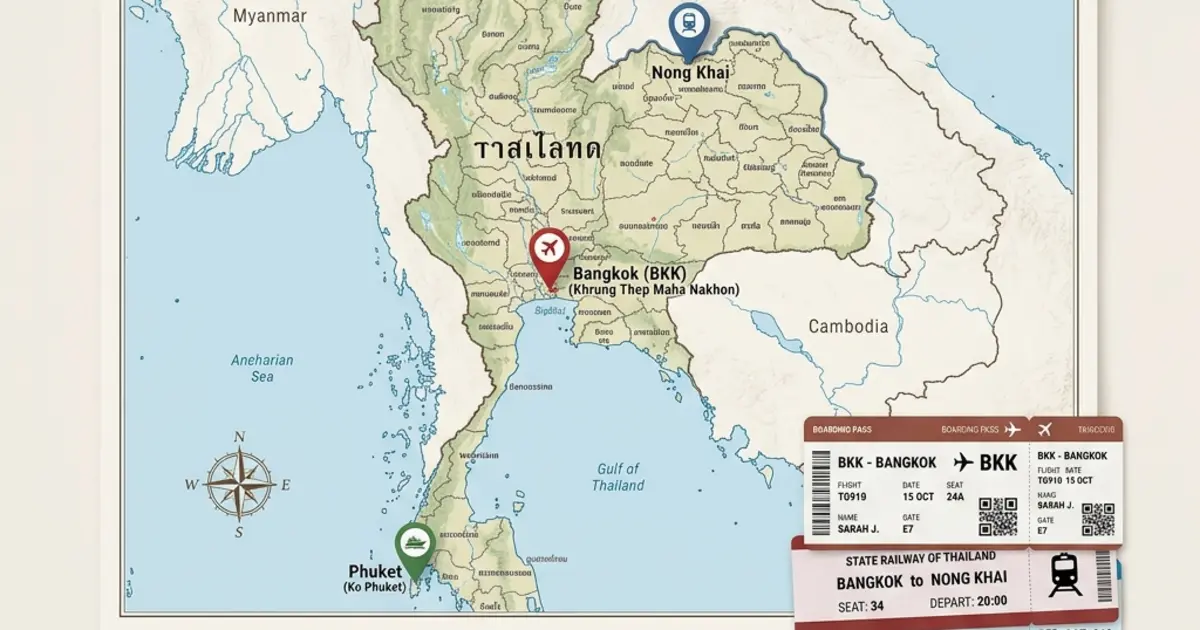 Thailand Entry Port Guide: Airports, Land Borders, and e-Gate Tips
